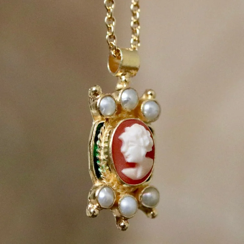 Edwardian Cameo Necklace