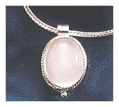 Silver Moonstone Necklace