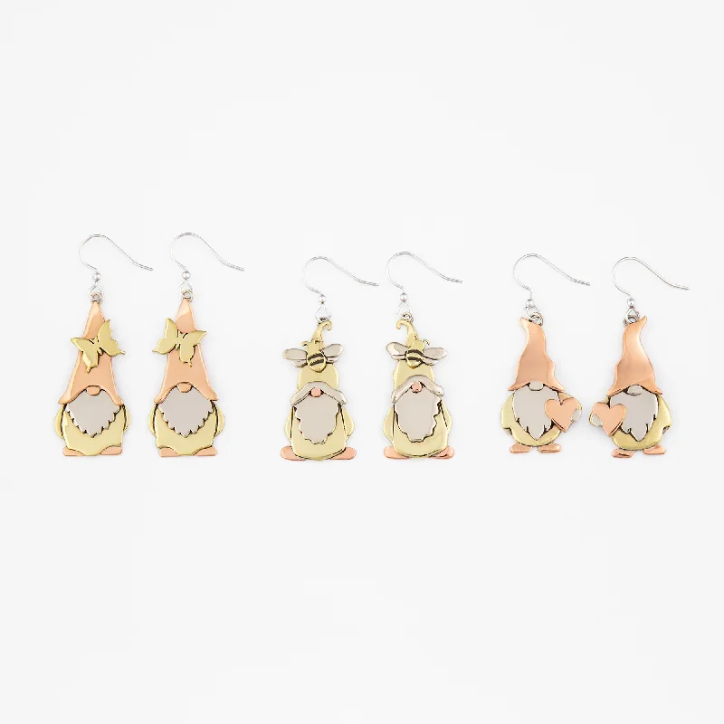 Springtime Gnome Earrings | Fair Trade