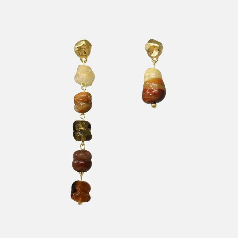 Shades of Nature, Sandstone Earrings