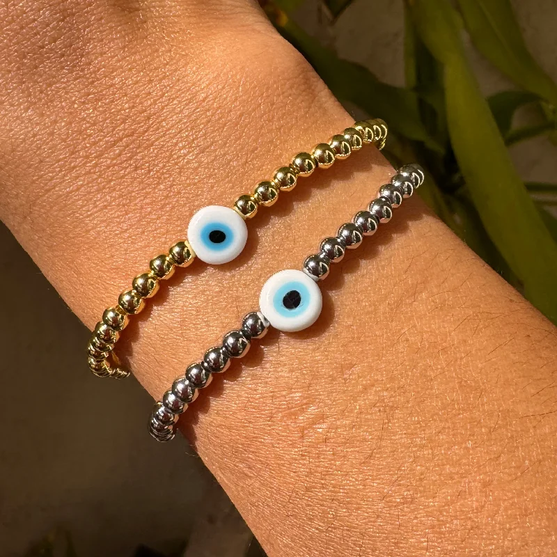 Evil Eye Beads Bracelet