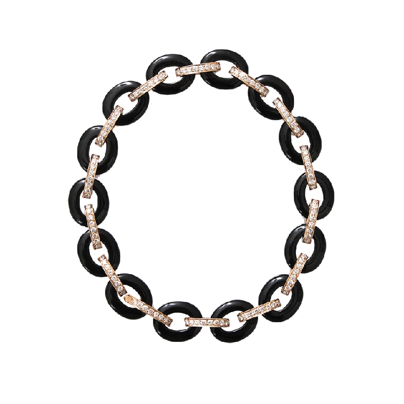 Onyx Link Bracelet