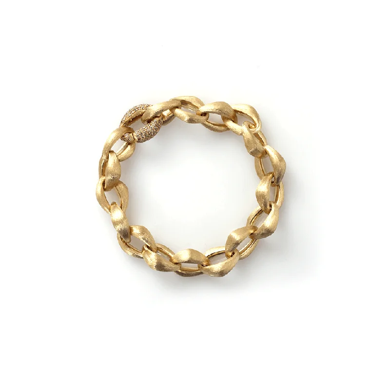 Satin Finish Chain Bracelet