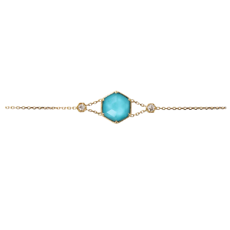 Turquoise Quartz Bracelet