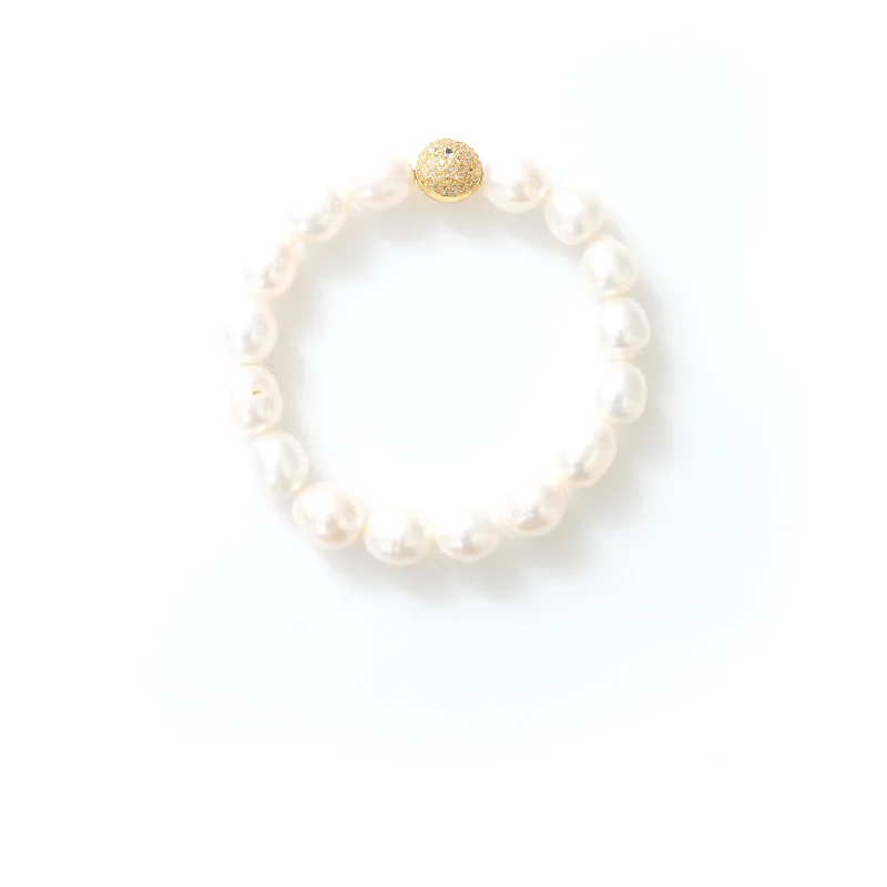 White Pearl Bracelet