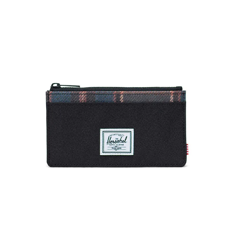 HERSCHEL HSC S423 Oscar II RFID - BLACK W.PLAID