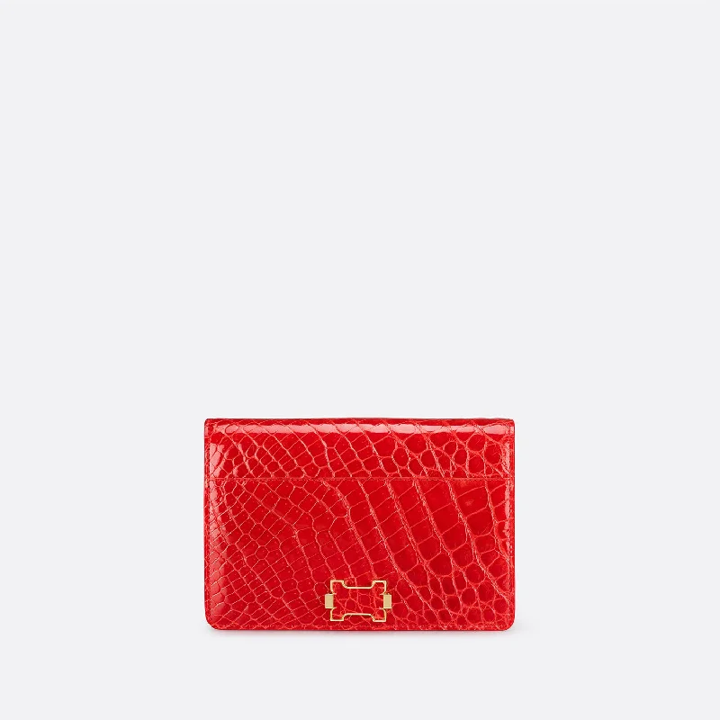 CREST SILHOUETTE CHAIN WALLET