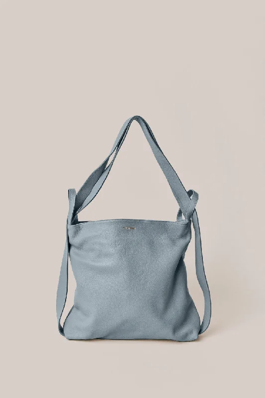 Bella Powder Blue 2-in-1 Convertible Backpack Tote