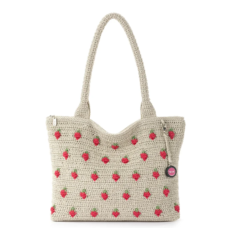 Hand Crochet - Natural Strawberries