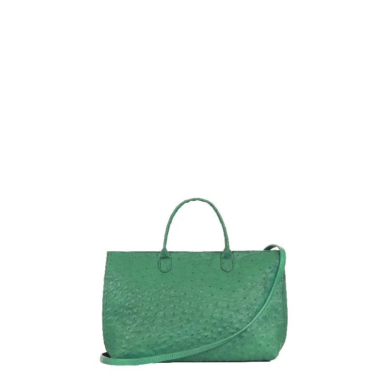 DAY BAG GRASS GENUINE OSTRICH