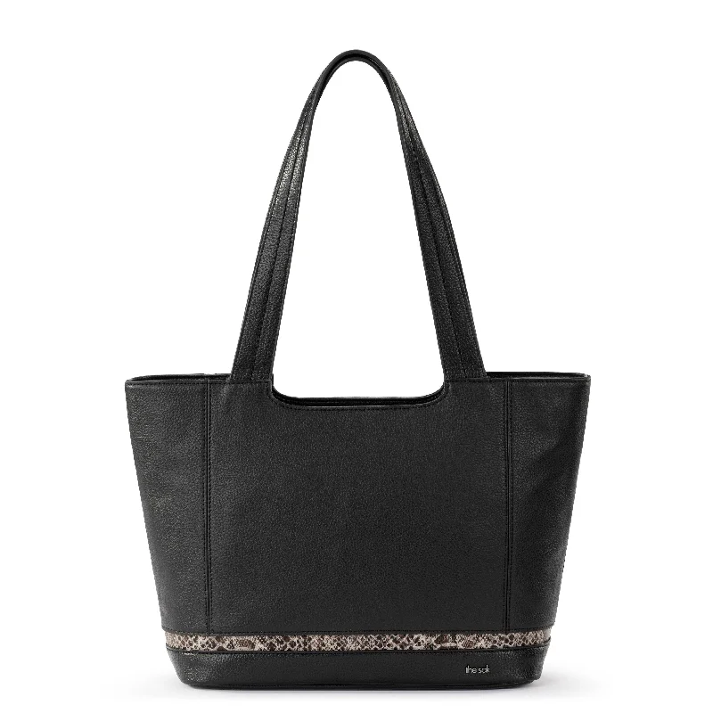 Leather - Black Snake Block