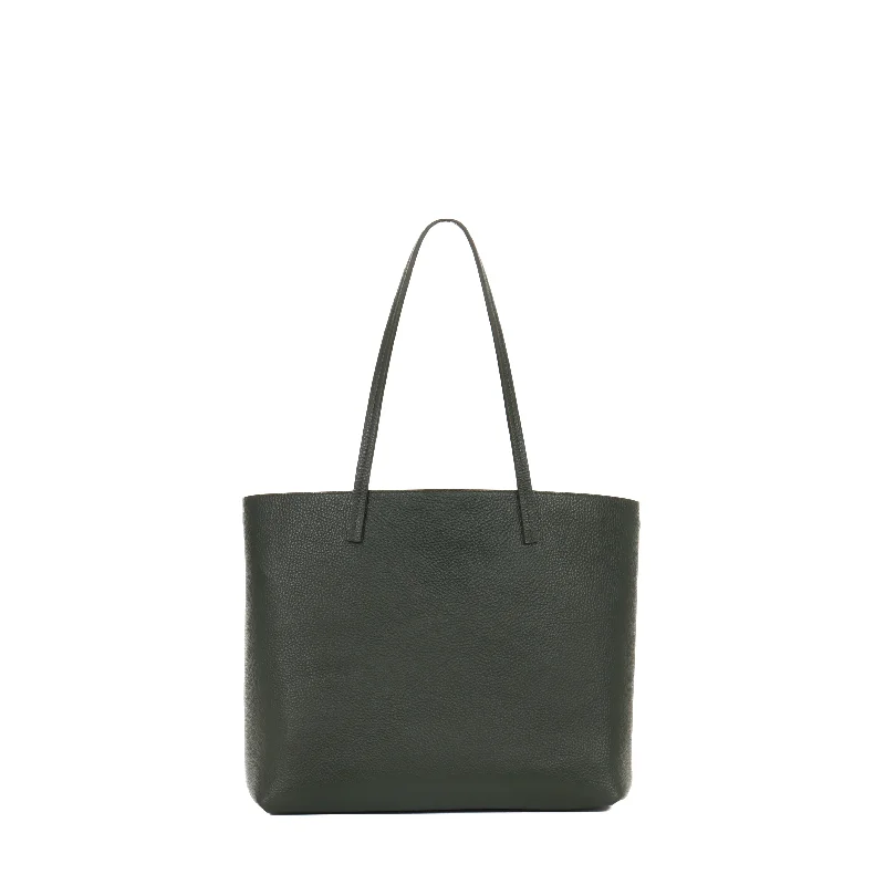 ESSENTIAL TOTE JUNGLE PEBBLED CALF