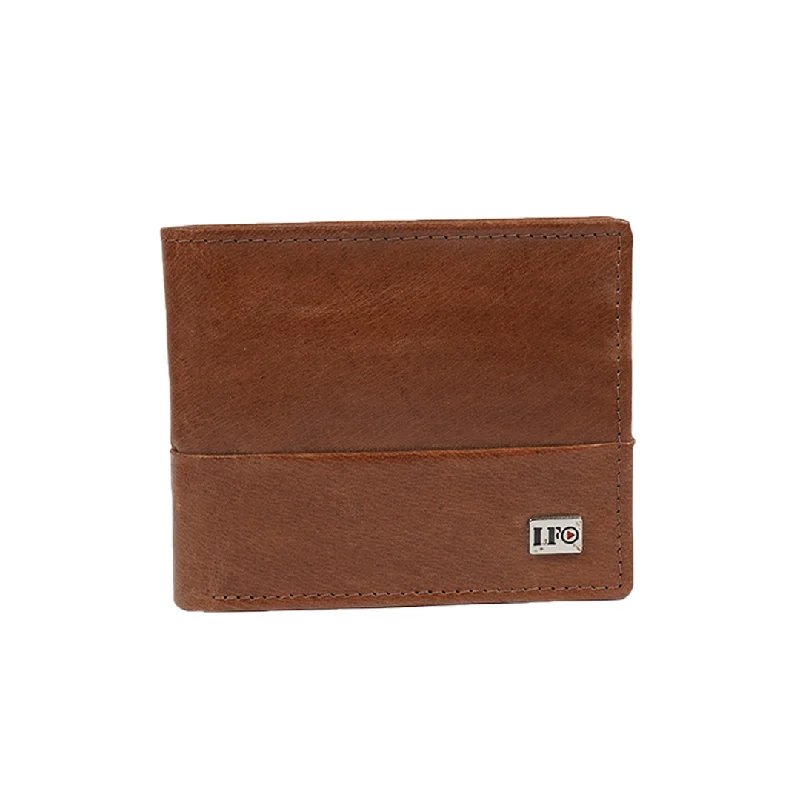 Men's Brown Leather Wallet with a sleek design