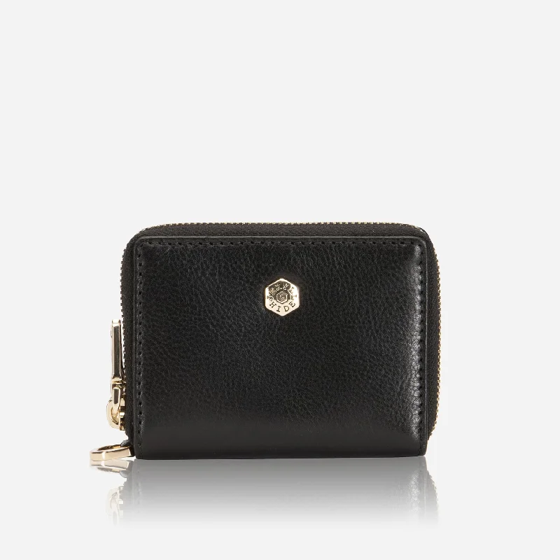 Paris Compact Purse, Black