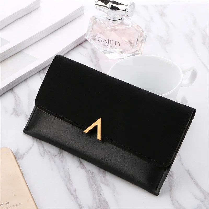 Wallet Woman Long Purse Fashion Simple PU Leather Wallets Professional Women Card Holder Clutch Bag Coin Money Bag Hot Selling