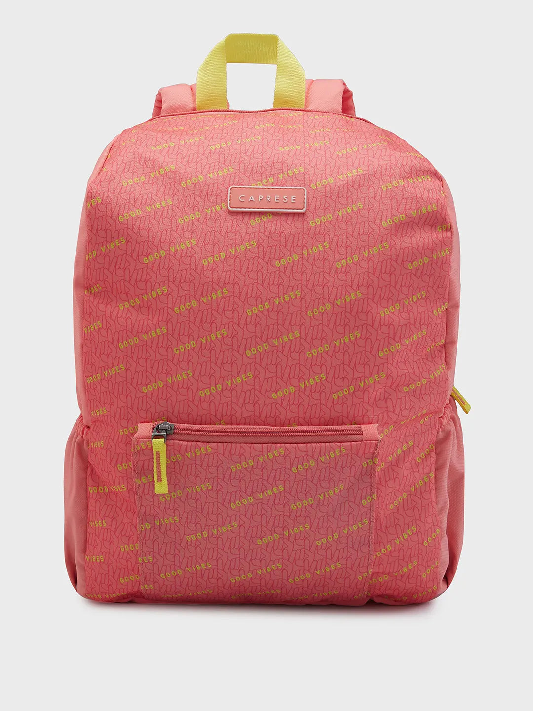 Caprese Zoe Laptop Backpack Large Peach