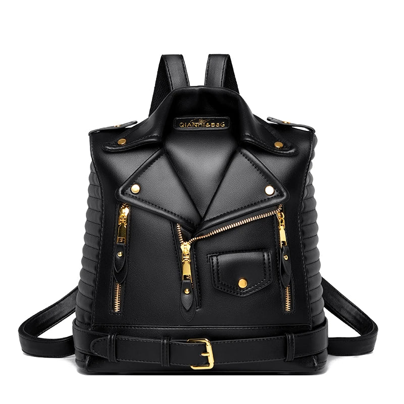 Premium Leather Backpack: Stylish and Functional